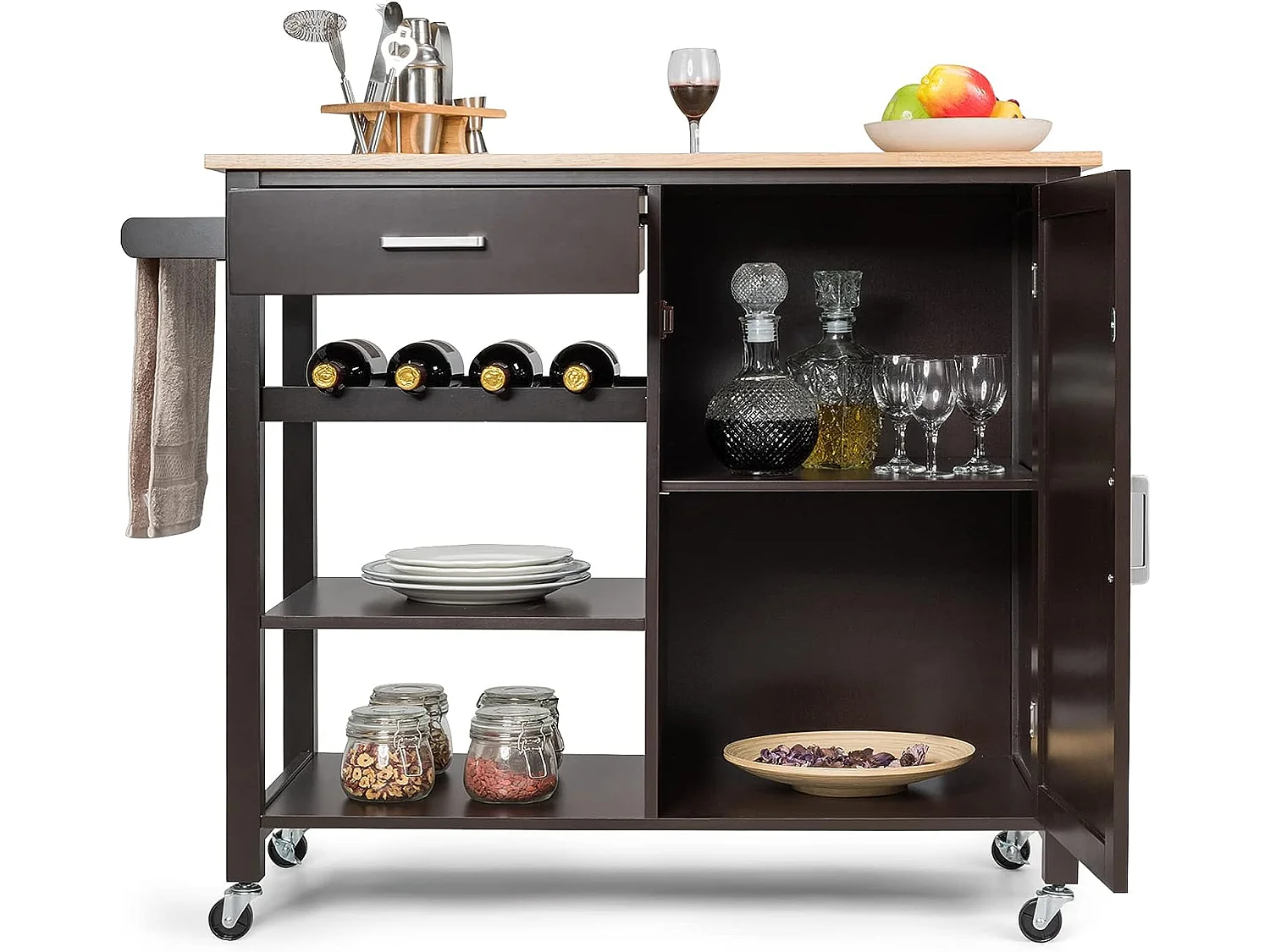 Mobile Kücheninsel Küchenwagen TI88334