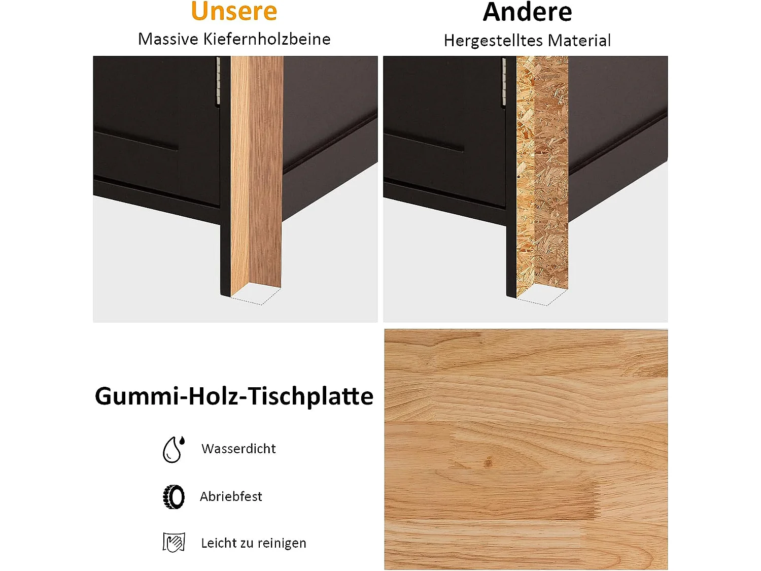 Mobile Kücheninsel Küchenwagen TI88334