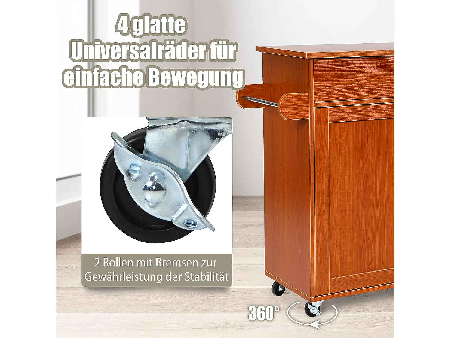 Küchenwagen Kücheninsel