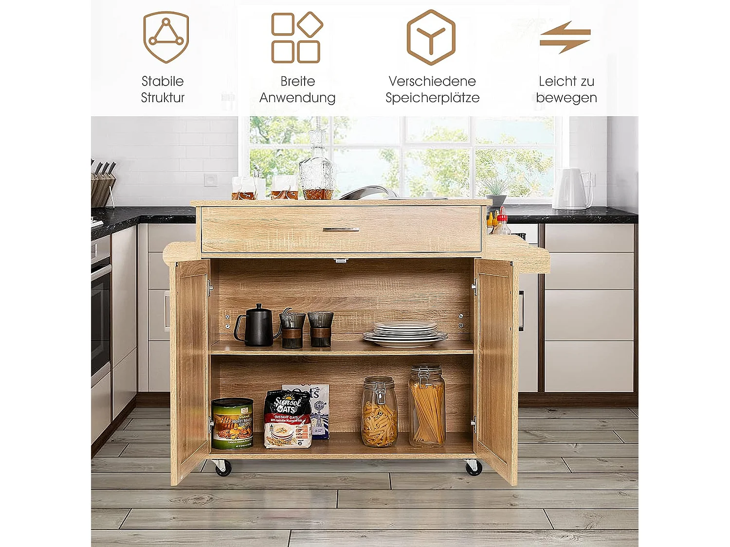 Küchenwagen Servierwagen