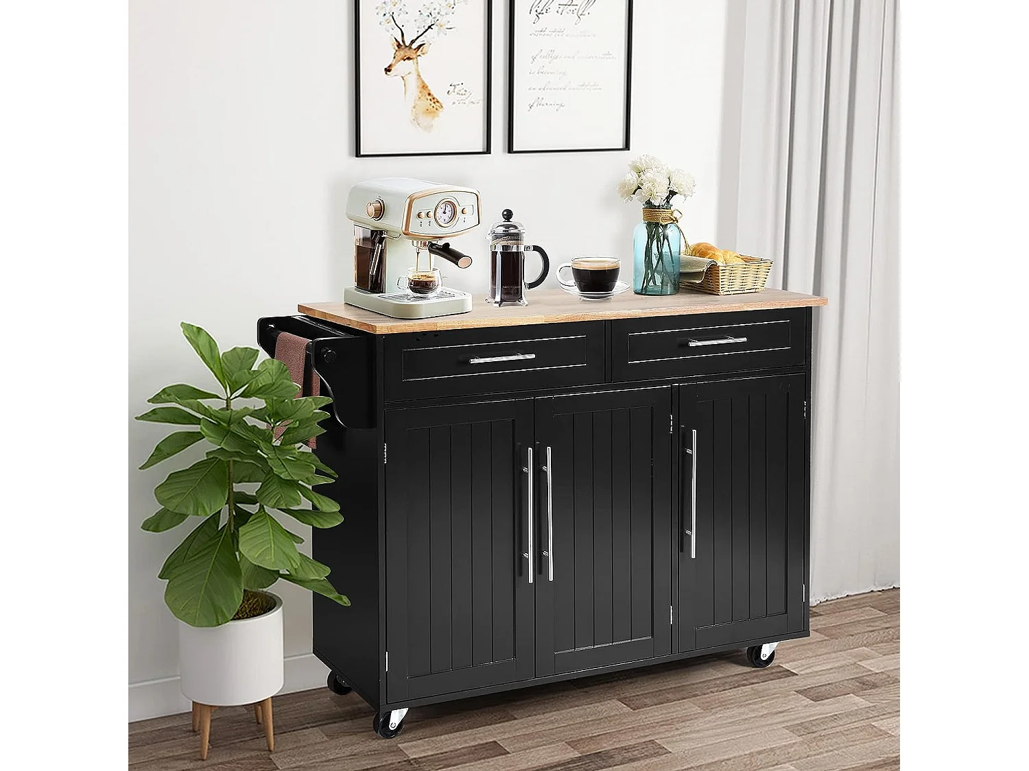 Küchenwagen auf Rollen WO76993+