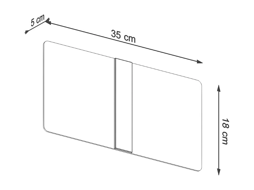 Sollux lichting Azalia Wandleuchte, Weiß, Chrom, 2x G9