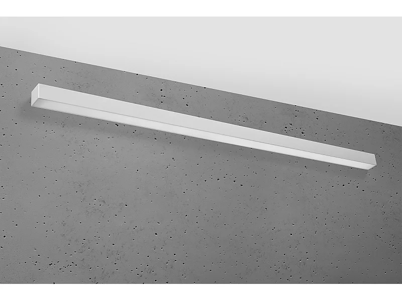 Integrated LED Flush Wall lichts Grey 145cm 4000K Integrierte LED-Wandleuchten Grau 145cm 4000K