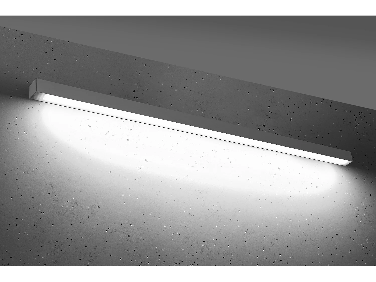 Integrierte LED-Wandleuchten Grau 145cm 4000K Applique da incasso a LED integrate Grigio 145cm 4000K