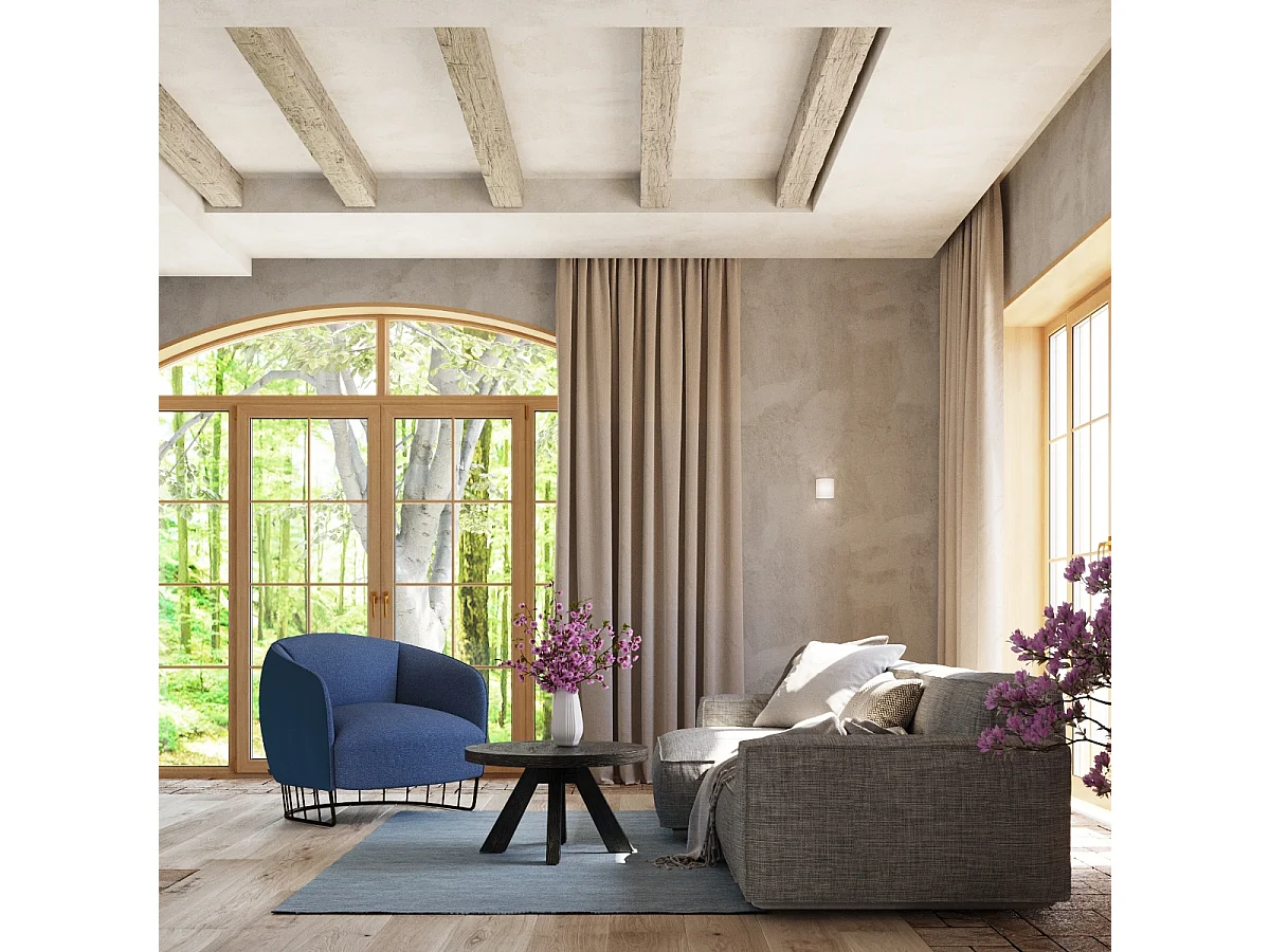 Kinkiet VICI szklany biały