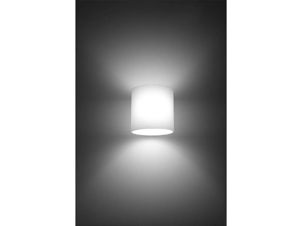 Kinkiet VICI szklany biały