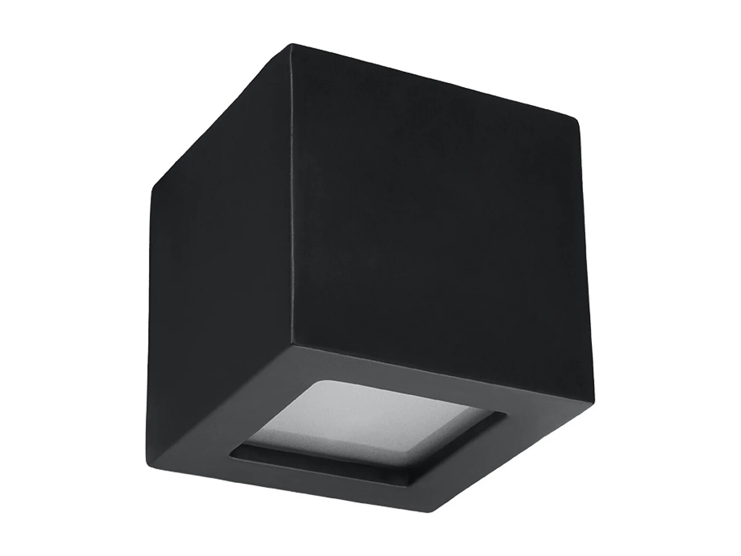 Sollux LEO Appliques Up & Down Noir E27