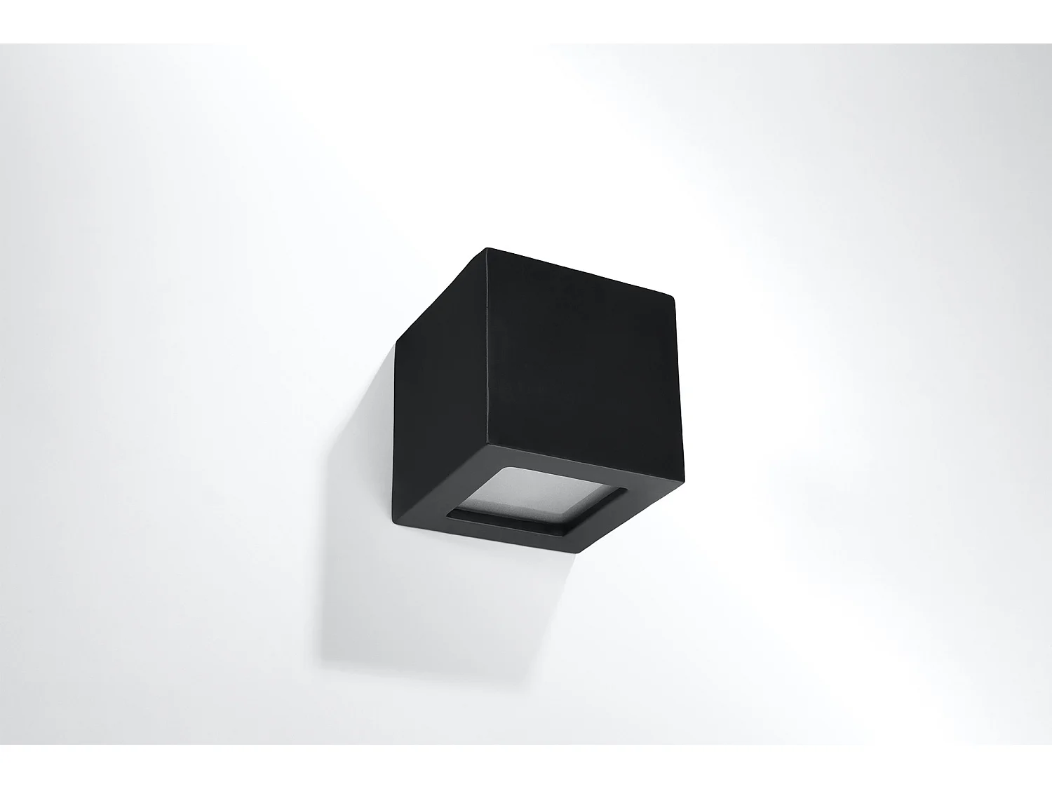 Sollux LEO Appliques Up & Down Noir E27