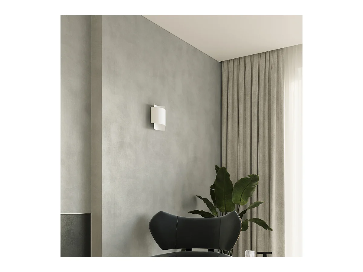 Lampada da parete Up & Down bianca G9 Aplique Up & Down Blanco G9