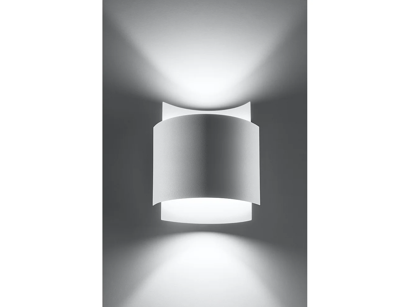 Sollux IMPACT Applique Up & Down Blanc G9