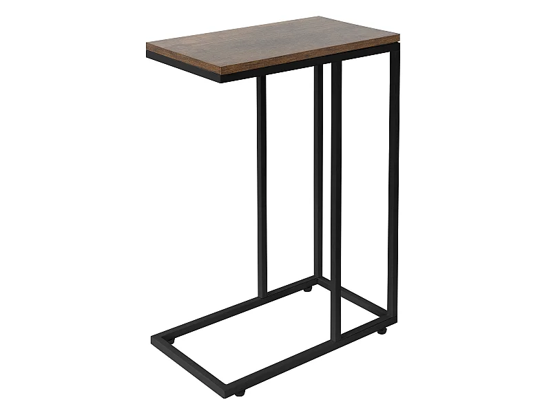 Table d'appoint en forme de C Table basse Table de salon