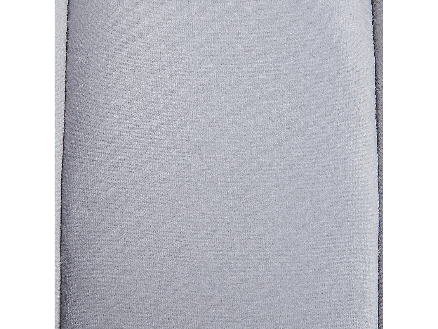 Chaise longue versione destra ALLIER Velluto Grigio chiaro