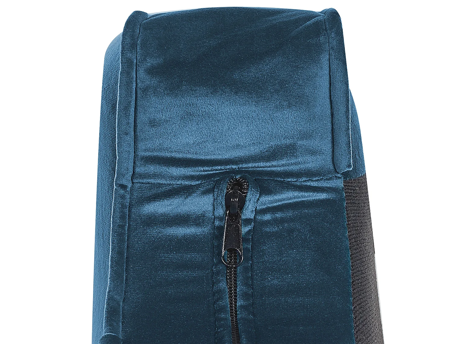 Chaise longue côté droit ALLIER Velours Bleu marine