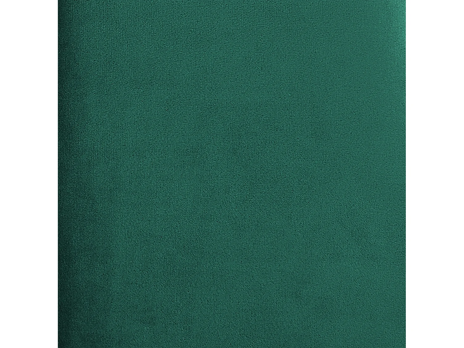 Chaise longue versione destra ALLIER Velluto Verde smeraldo