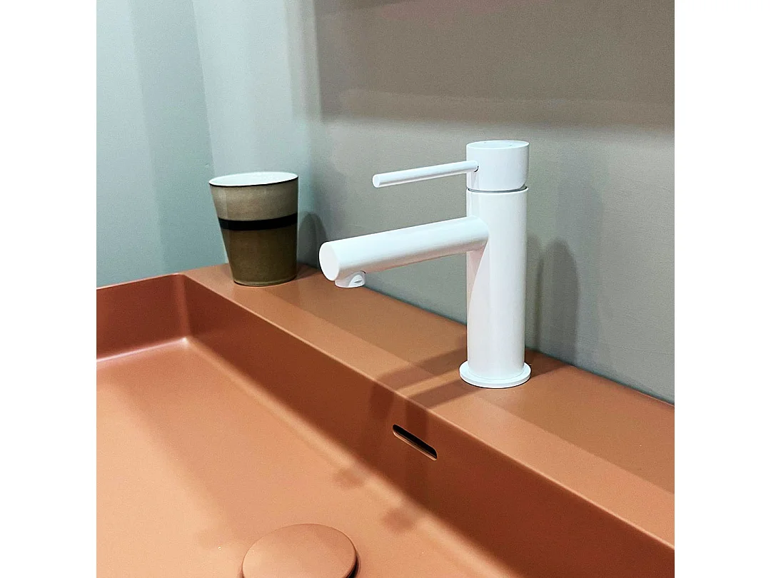 Luisa Miscelatore per lavabo basso bianco Essebagno