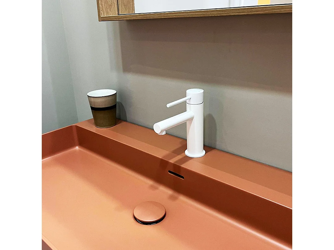 Luisa mitigeur lavabo bas blanc - Essebagno