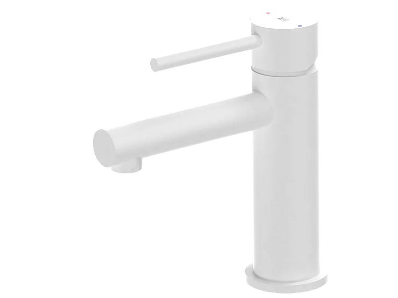 Luisa niedrige Waschtischmischer weiß Essebagno