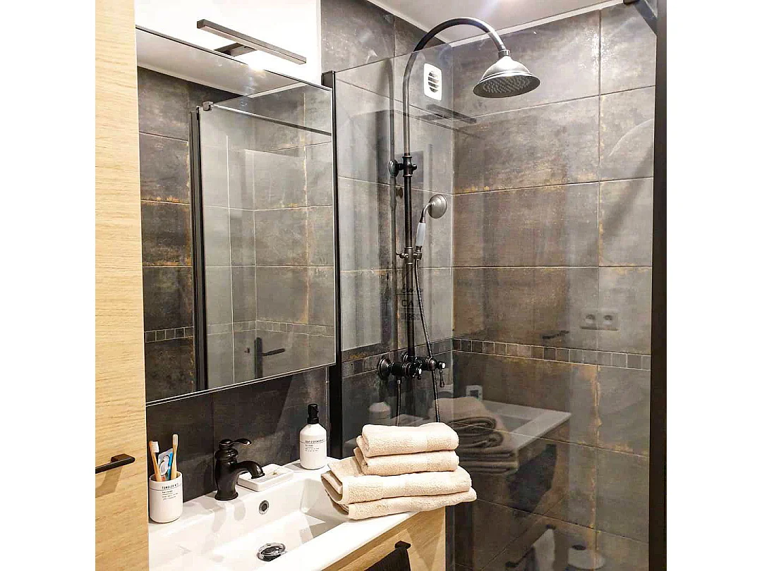 Cambridge mitigeur lavabo orb noir vieilli - Essebagno