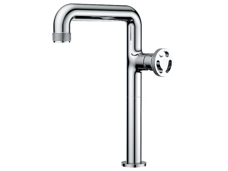 Factory Torneira de lavatório alta cromado Essebagno