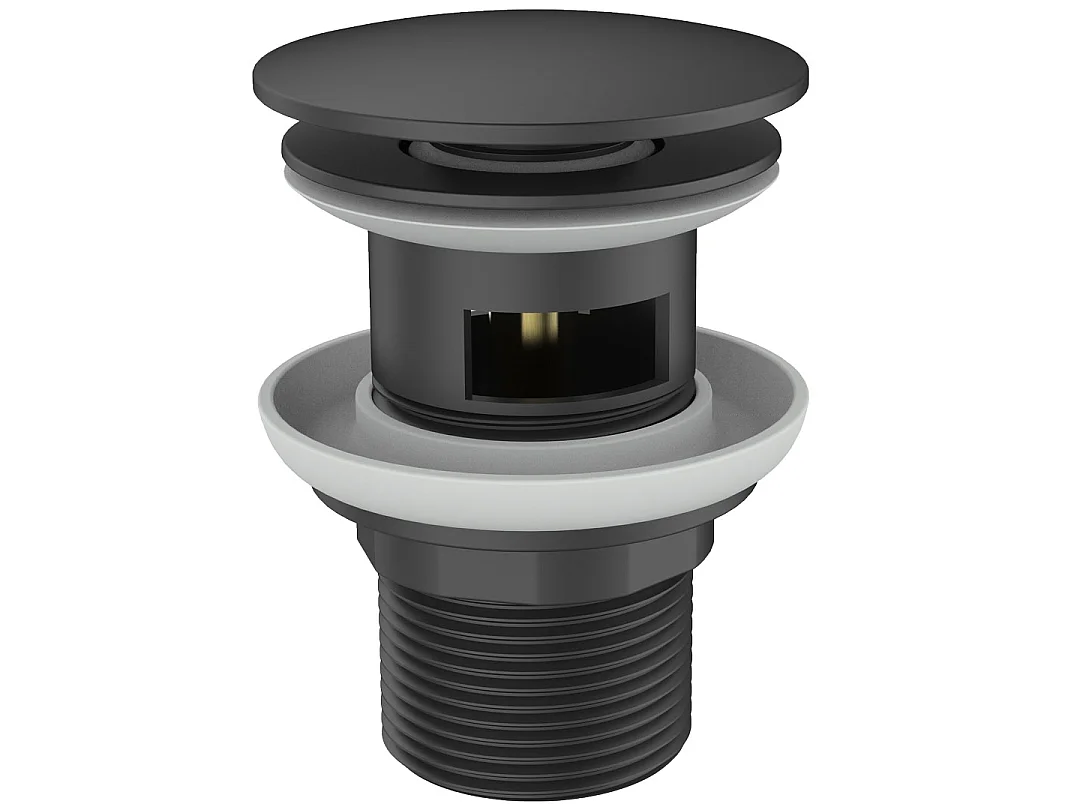 Lollipop mitigeur lavabo haut noir - Essebagno