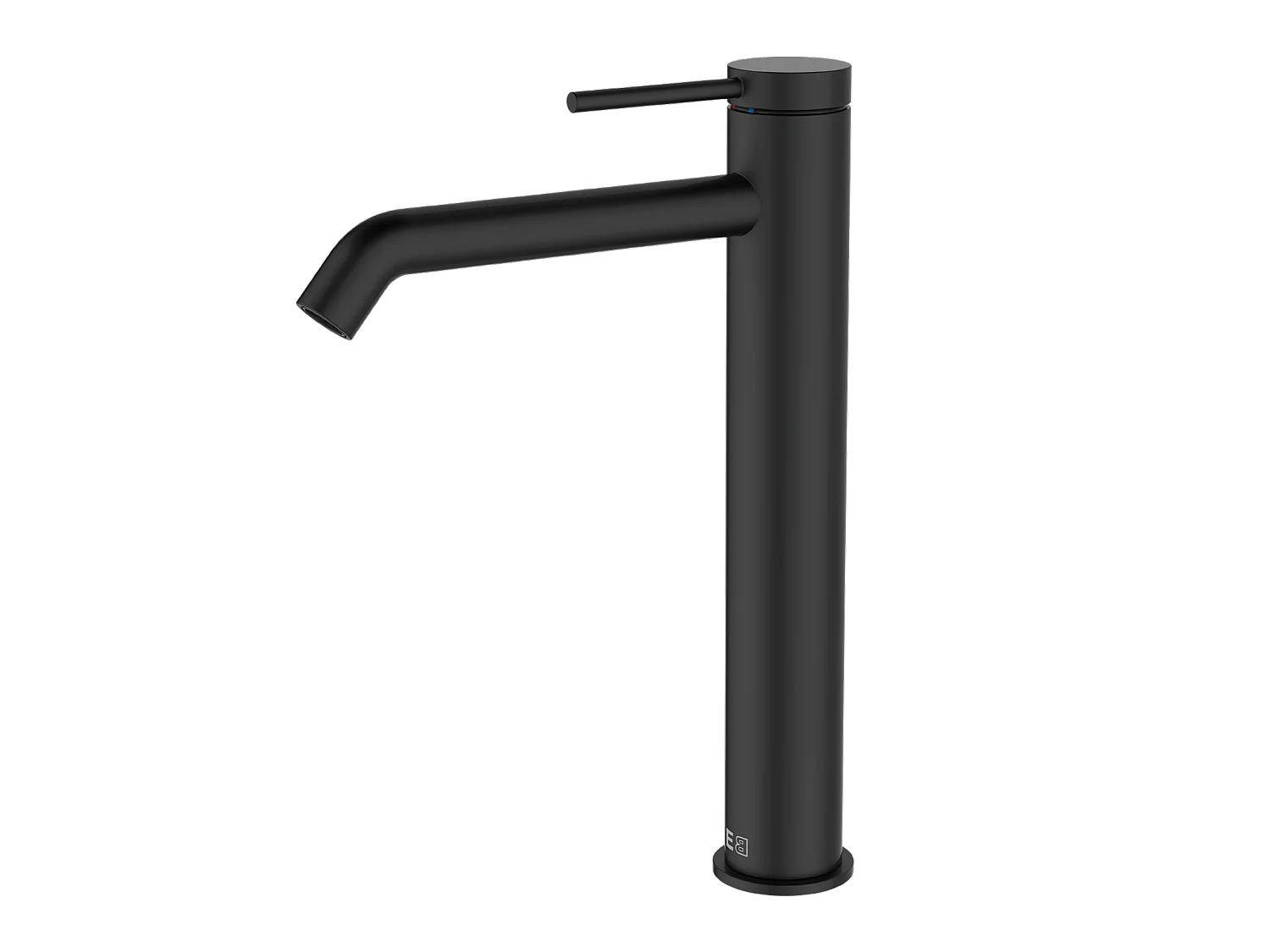 Lollipop Torneira de Lava-louças alta preta Essebagno