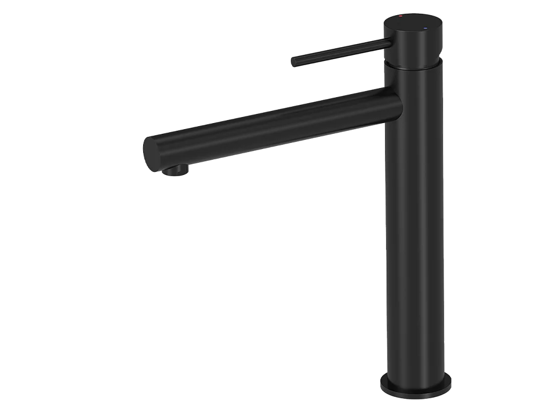 Envol mitigeur lavabo haut noir - Essebagno