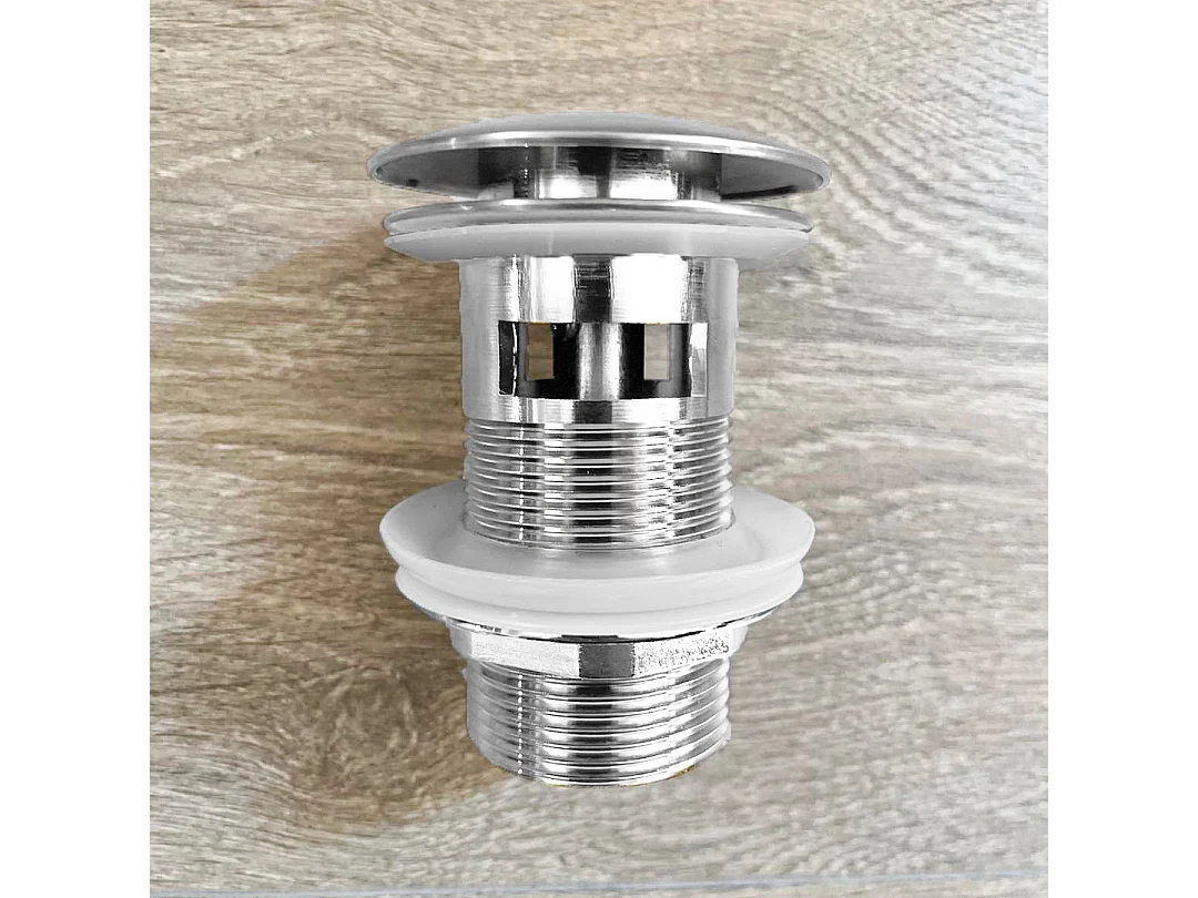 Indus mitigeur lavabo bas façon inox - Essebagno