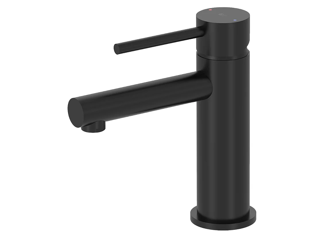 Envol mitigeur lavabo bas noir - Essebagno