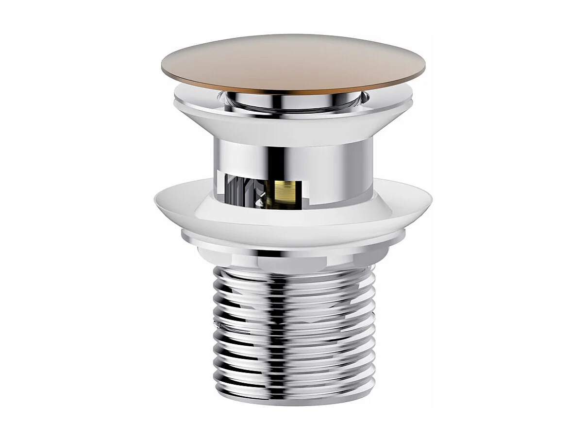 Luisa mitigeur lavabo haut cuivre brossé - Essebagno