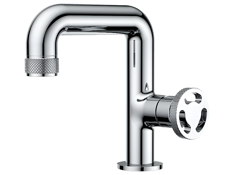 Factory Niedriger Waschtischmischer Chrom Essebagno