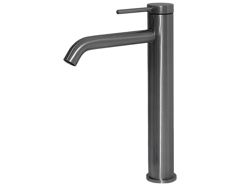 Lollipop mitigeur lavabo haut gris gun métal - Essebagno