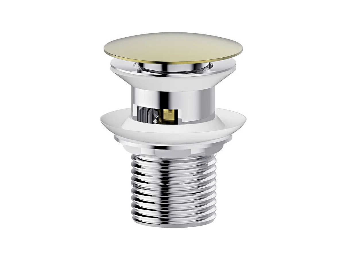 Luisa mitigeur lavabo haut or brossé - Essebagno