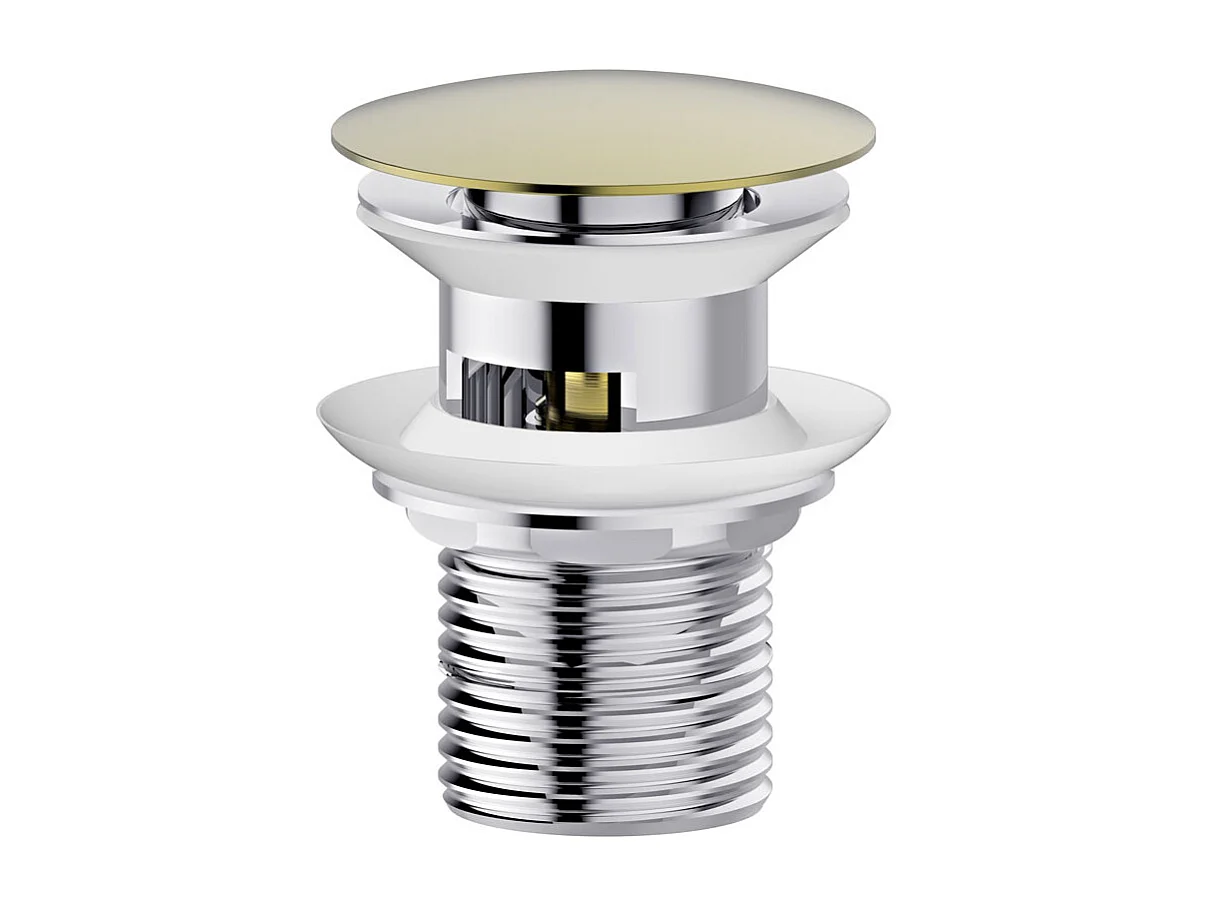 Luisa mitigeur lavabo haut or brossé - Essebagno