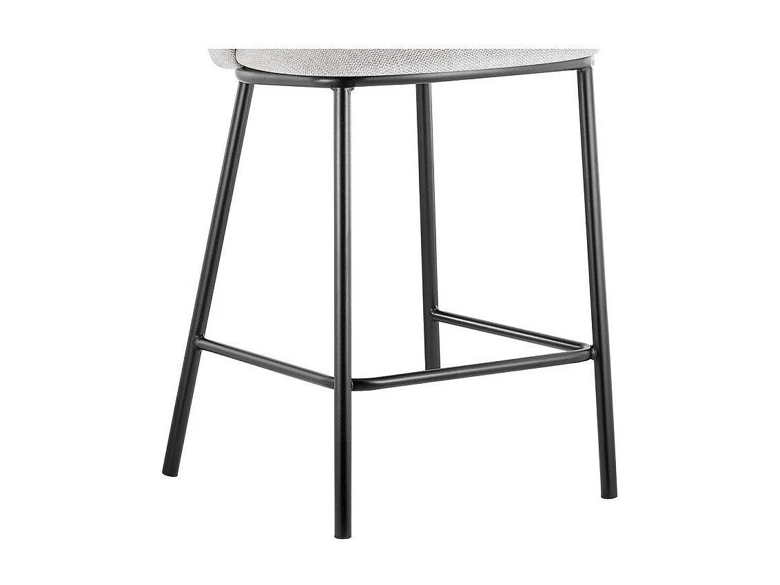 Counterstuhl 'Arthus' Stoff Beige, Maße: H88,5 x B53 x T50,5 cm