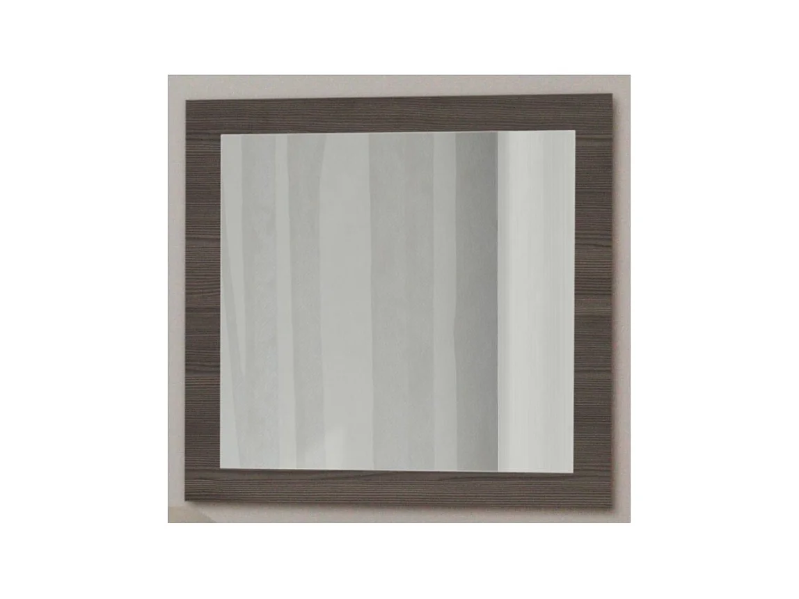 Set van 3 spiegels 60x60x2 cm - AUGUSTA collectie - Kleur grijs Bodega