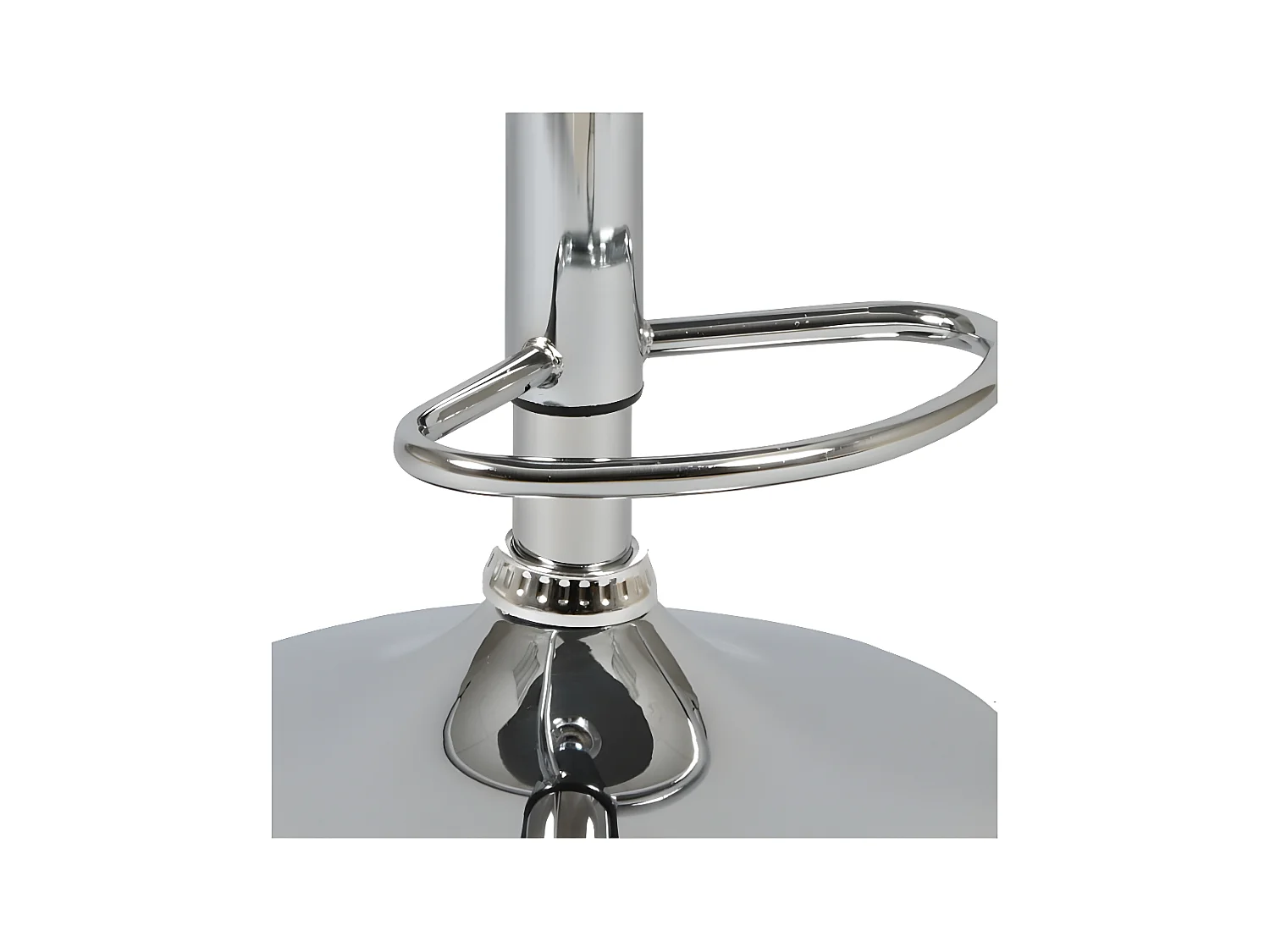 Duo de tabourets de bar Gris - VIABEL - L 41 x l 46 x H 45 / 117 cm