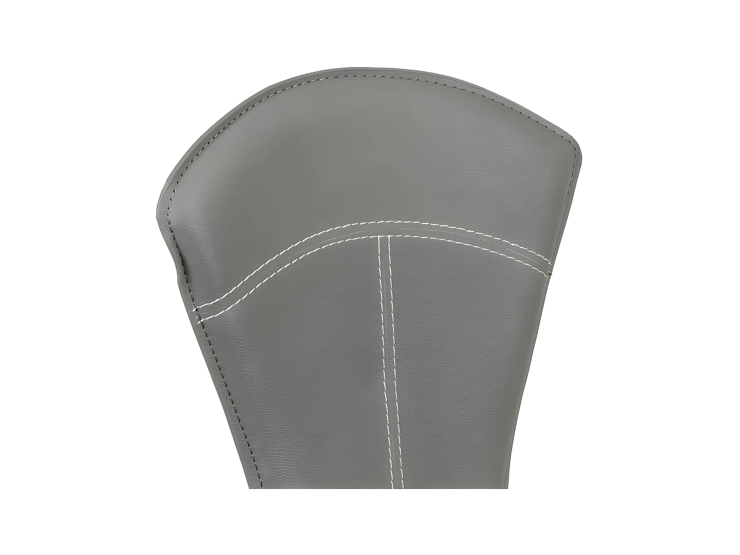 Duo de tabourets de bar Gris - VIABEL - L 41 x l 46 x H 45 / 117 cm