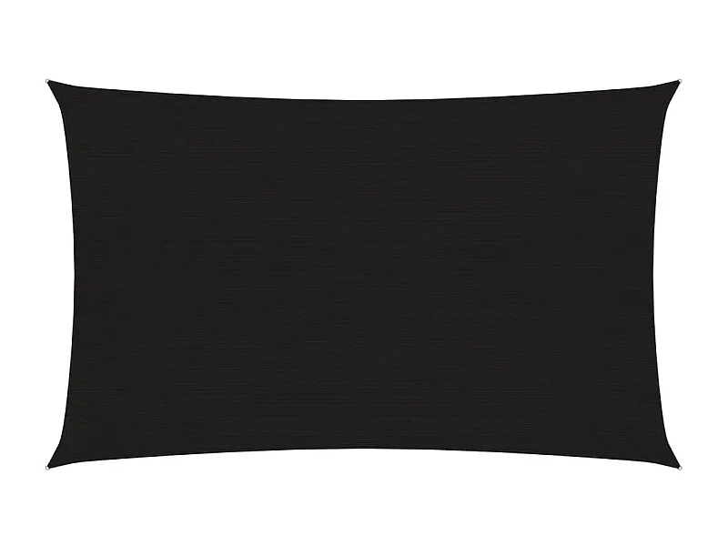 Voile toile d'ombrage parasol noire 450 x 200 x 200 cm 02_0009191