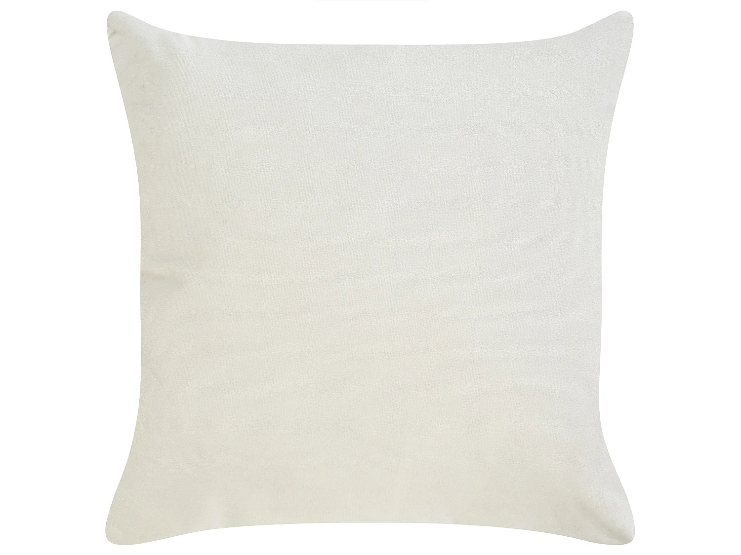 Rechtsseitige Chaiselounge CHAUMONT Samtstoff Creme