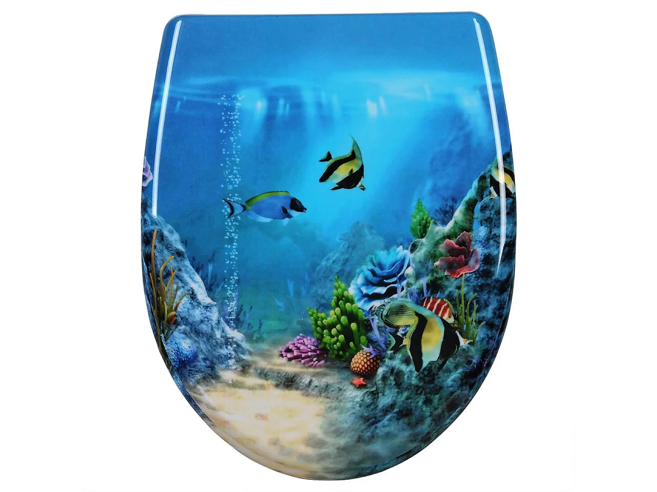 Abattant WC siège de argenté 45.5 x 37.1 x 37.1 cm 19_0000687