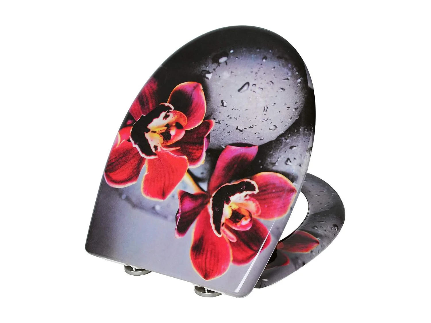 Assento sanitário com mecanismo de liberação rápida e mecanismo de fechamento suave para banheiro 19_0000738