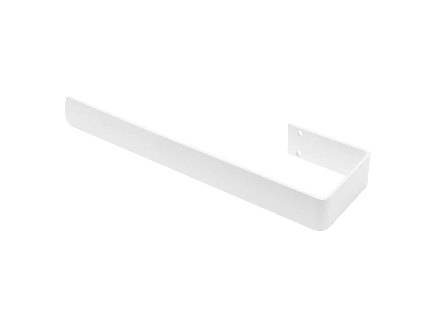 Radiateur plat blanc raccord central mural 2x porte-serviette 38 cm 452x1800 mm