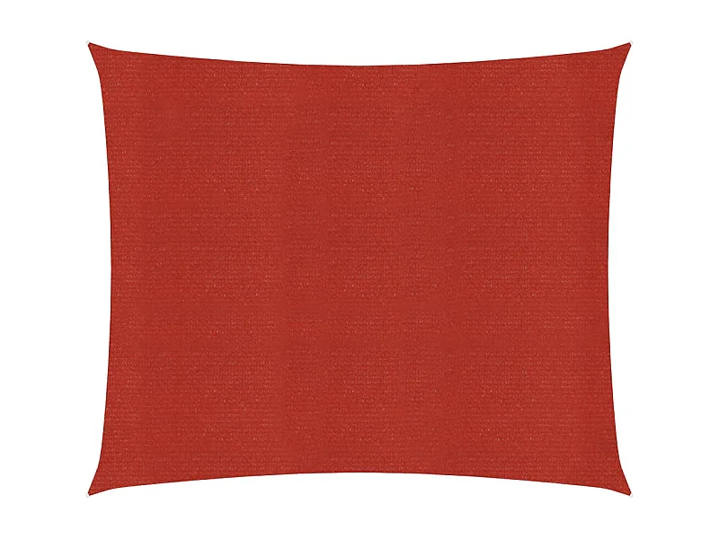 Vela de sombra para sombrilla 160 g/m² HDPE 4,5 x 4,5 m rojo 02_0009274