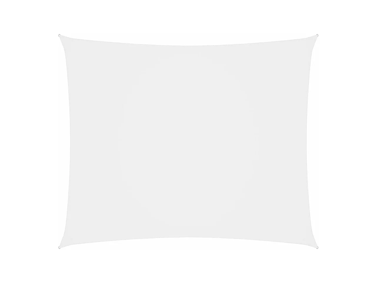 Vela de sombra parasol rectangular tela Oxford 4 x 6 m blanco 02_0009700