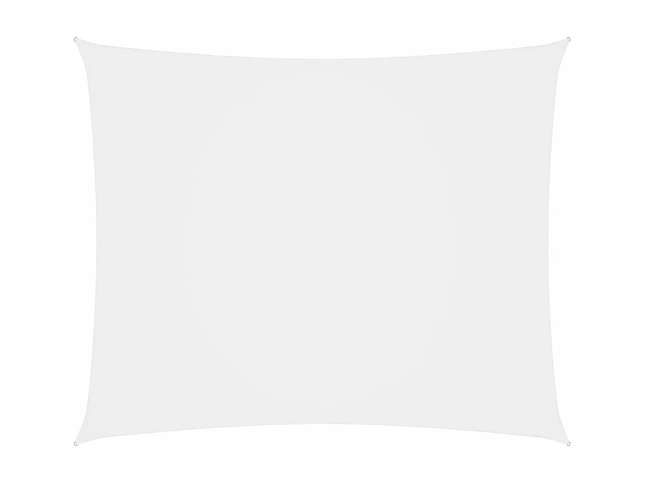 Vela de sombra parasol rectangular tela Oxford 4 x 6 m blanco 02_0009700