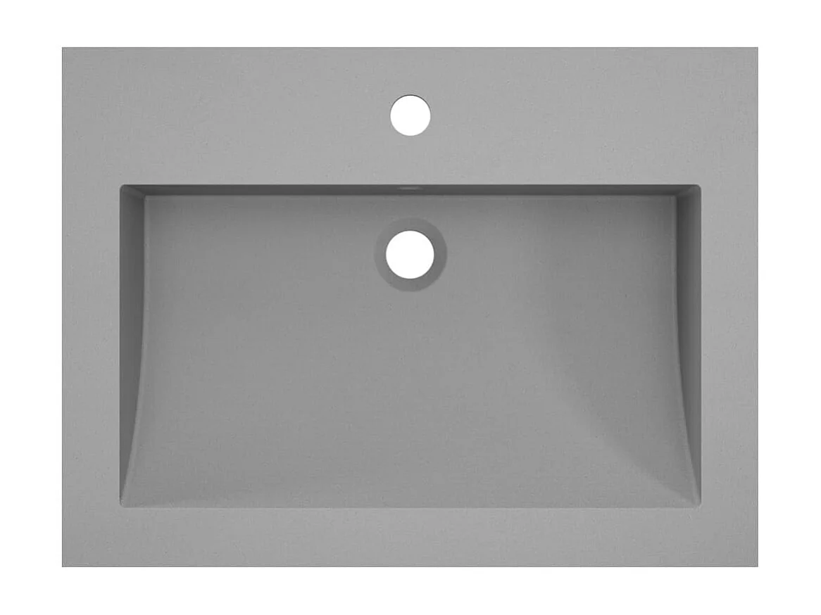 Lavabo lavabo inodoro 60 x 45 cm baño de granito gris 02_0002563