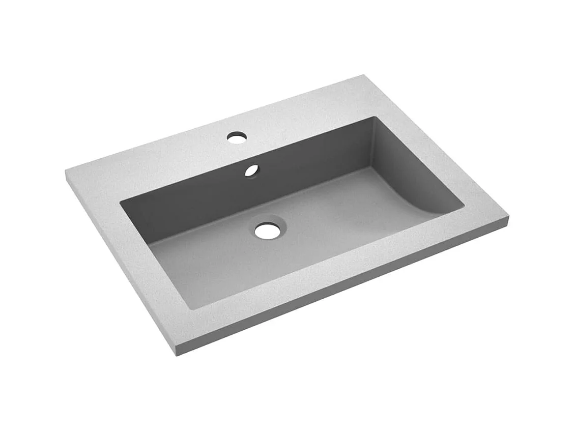 Lavatório sanita 60 x 45 cm granito cinza banheiro 02_0002563