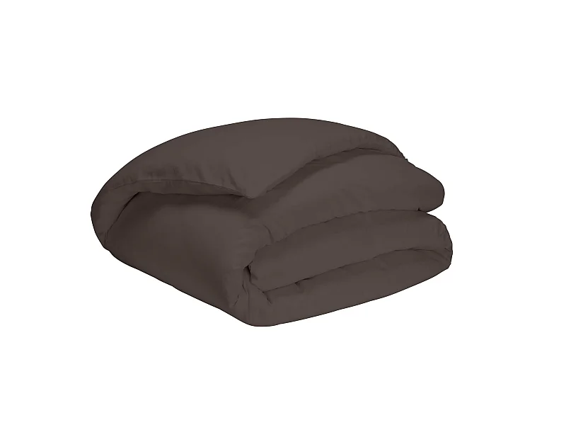 Housse de couette zinc 100% coton 200x200 cm