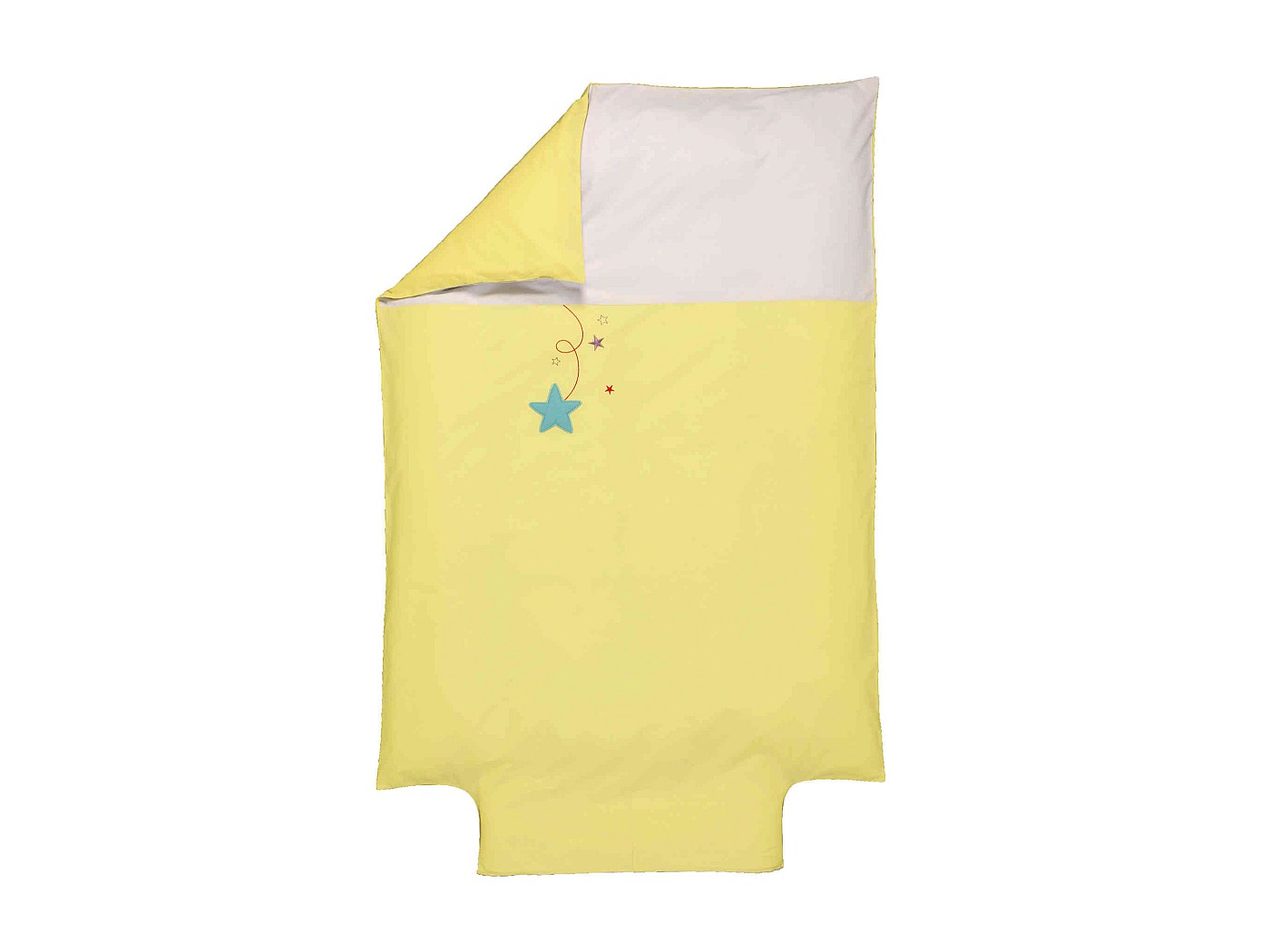 Kit De Couette Bébé En Flanelle Douce - Imprimé Câlin, Tissu Prédécoupé