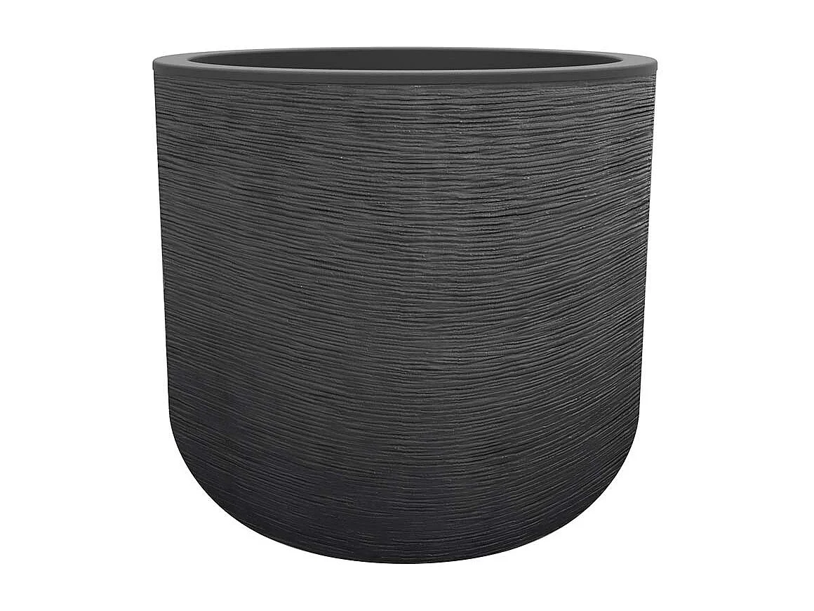 Ronde bloempot Graphit'Up antraciet - Ø 50 cm - 67 L